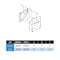 Simpson Duravent DuraVent DirectVent 6-5/8 in. D Aluminum/Galvanized Steel Flue Thimble 46DVA-WT - alternate 2